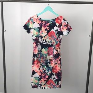 Maternity pink blush dress